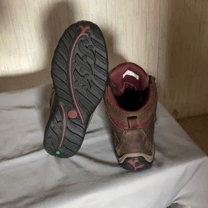 Worn one time inside. I bought them brand new.